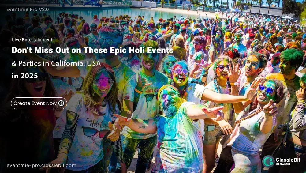 Don’t Miss Out on These Epic Holi Events & Parties in California, USA 2025